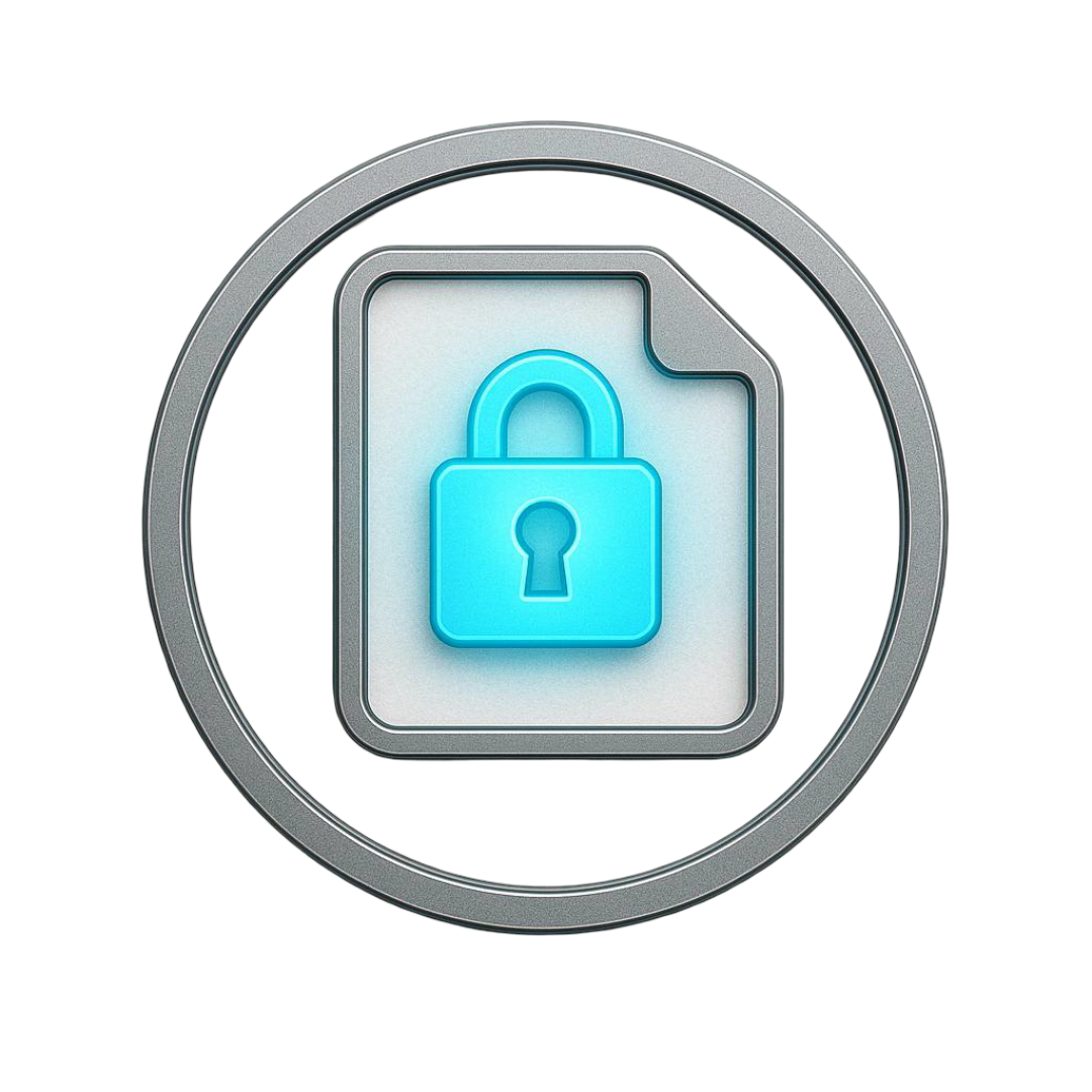 Secure Medical File Sharing Icon